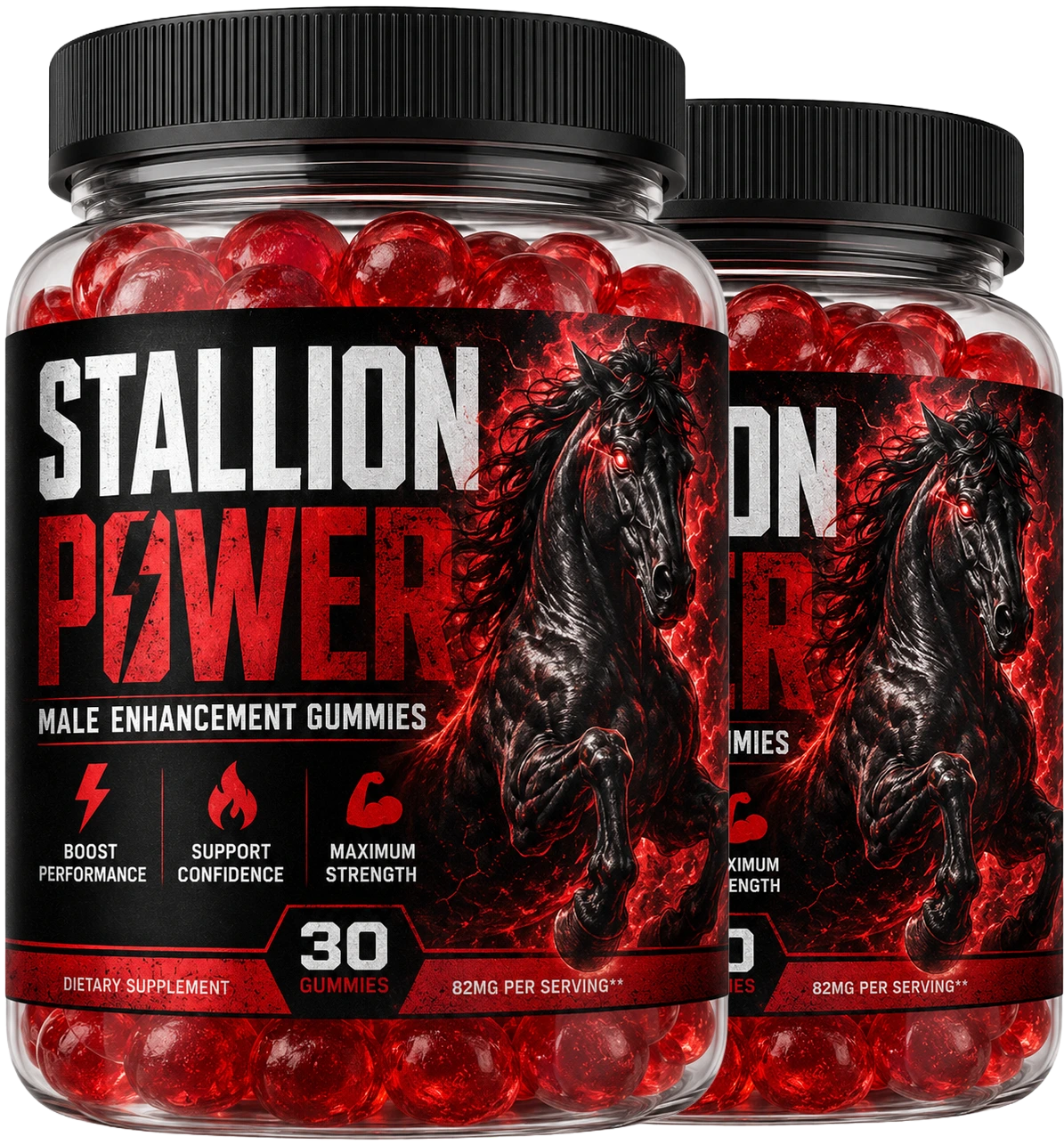 Stallion Power 2 Bottles package