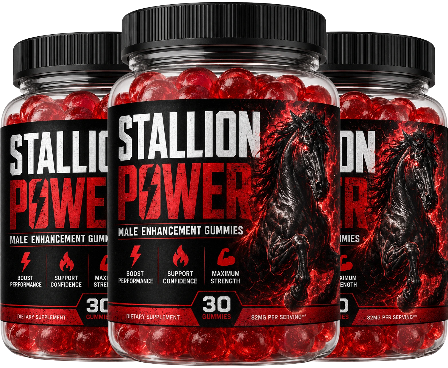Stallion Power three-bottle bundle
